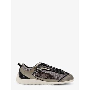 Pinko Women Reby 10 Mirror Fabric Sneakers With Sequins